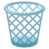 Wastebasket - Noto (Google)