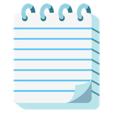 Spiral Notepad - Noto (Google)