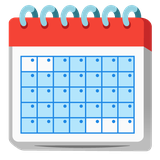 Spiral Calendar - Noto (Google)