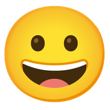 Grinning Face - Noto (Google)