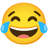 Face with Tears of Joy - Noto (Google)