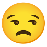 Unamused Face - Noto (Google)