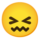 Confounded Face - Noto (Google)