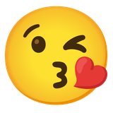 Face Blowing Kiss - Noto (Google)
