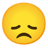 Disappointed Face - Noto (Google)