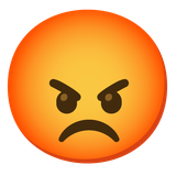Enraged Face - Noto (Google)