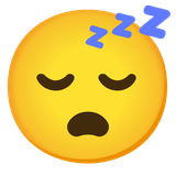 Sleeping Face - Noto (Google)
