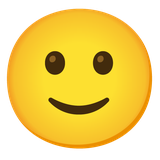 Slightly Smiling Face - Noto (Google)
