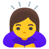 Woman Bowing - Noto (Google)