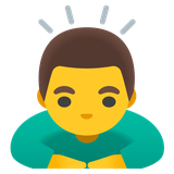 Man Bowing - Noto (Google)