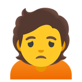 Person Frowning - Noto (Google)