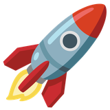 Rocket - Noto (Google)