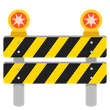 Construction Barrier - Noto (Google)