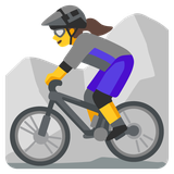 Woman Mountain Biking - Noto (Google)