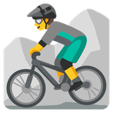 Man Mountain Biking - Noto (Google)