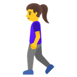 Woman Walking - Noto (Google)