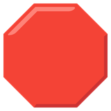 Stop Sign - Noto (Google)