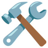 Hammer And Wrench - Noto (Google)