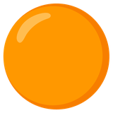 Orange Circle - Noto (Google)