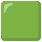 Green Large Square - Noto (Google)