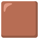 Brown Large Square - Noto (Google)