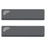 Three Button Checkbox - Noto (Google)