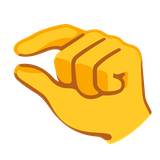 Pinching Hand - Noto (Google)