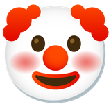 Clown Face - Noto (Google)