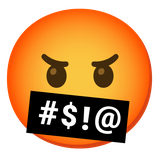 Cursing Face (Face with Symbols on Mouth) - Noto (Google)