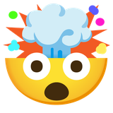 Exploding Head - Noto (Google)