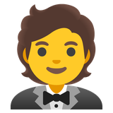 Man in Tuxedo - Noto (Google)