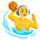 Man Playing Water Polo - Noto (Google)