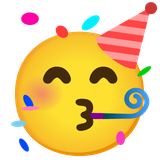 Partying Face - Noto (Google)