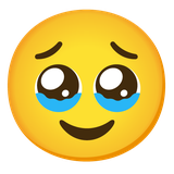 Face Holding Back Tears - Noto (Google)