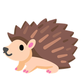 Hedgehog - Noto (Google)