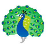 Peacock - Noto (Google)