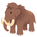 Woolly Mammoth - Noto (Google)