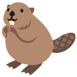Beaver - Noto (Google)