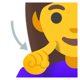 Deaf Woman - Noto (Google)