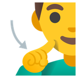 Man Deaf Person - Noto (Google)