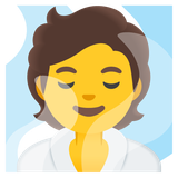 Person in Steamy Room - Noto (Google)