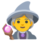 Woman Mage - Noto (Google)