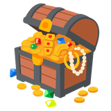Treasure Chest - Noto (Google)