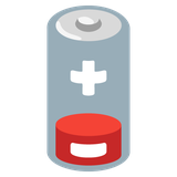 Low Battery - Noto (Google)