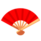 Folding Hand Fan - Noto (Google)