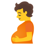Pregnant Person - Noto (Google)