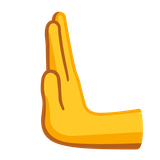 Leftwards Hand - Noto (Google)
