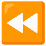Fast Reverse Button - Noto (Google)