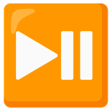Play or Pause Button - Noto (Google)