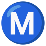 Circled M - Noto (Google)